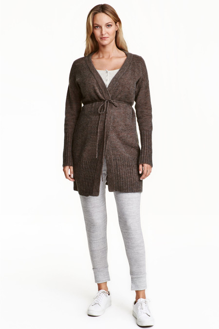 Chaqueta Premam Punto Color Topo