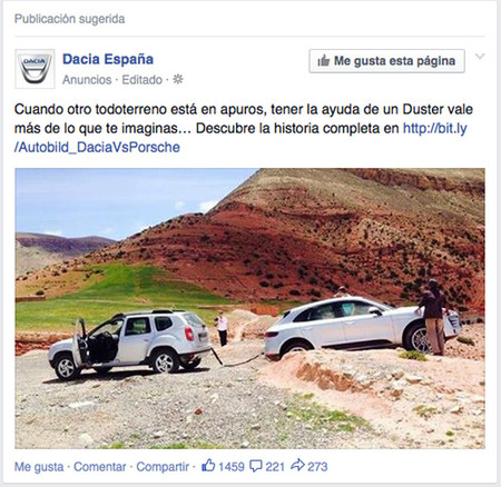 Dacia Duster Porsche Macan