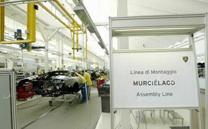 Visita a la fábrica de Lamborghini