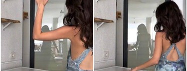 Lara Gómez, experta en decoración y lifestyle: "Así he hecho yo misma con tableros de madera un mueble para cubrir y ganar almacenamiento encima de la lavadora" 