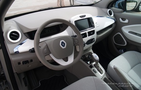 Renault ZOE presentación en Lisboa interior Zen