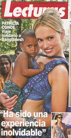 Patricia Conde en la revista Lecturas