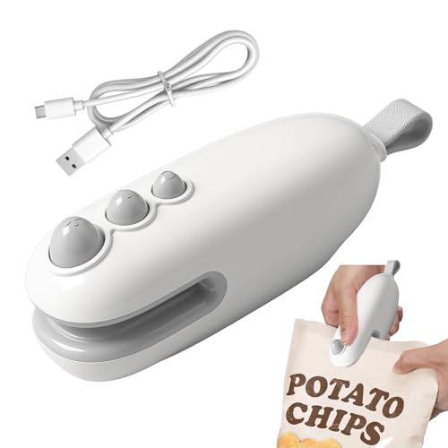 Mini sellador de bolsas, sellador y cortador 