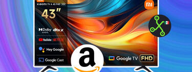 Xiaomi también tiene televisiones calidad-precio, como esta pantalla para ver Netflix por solo 4,199 pesos 