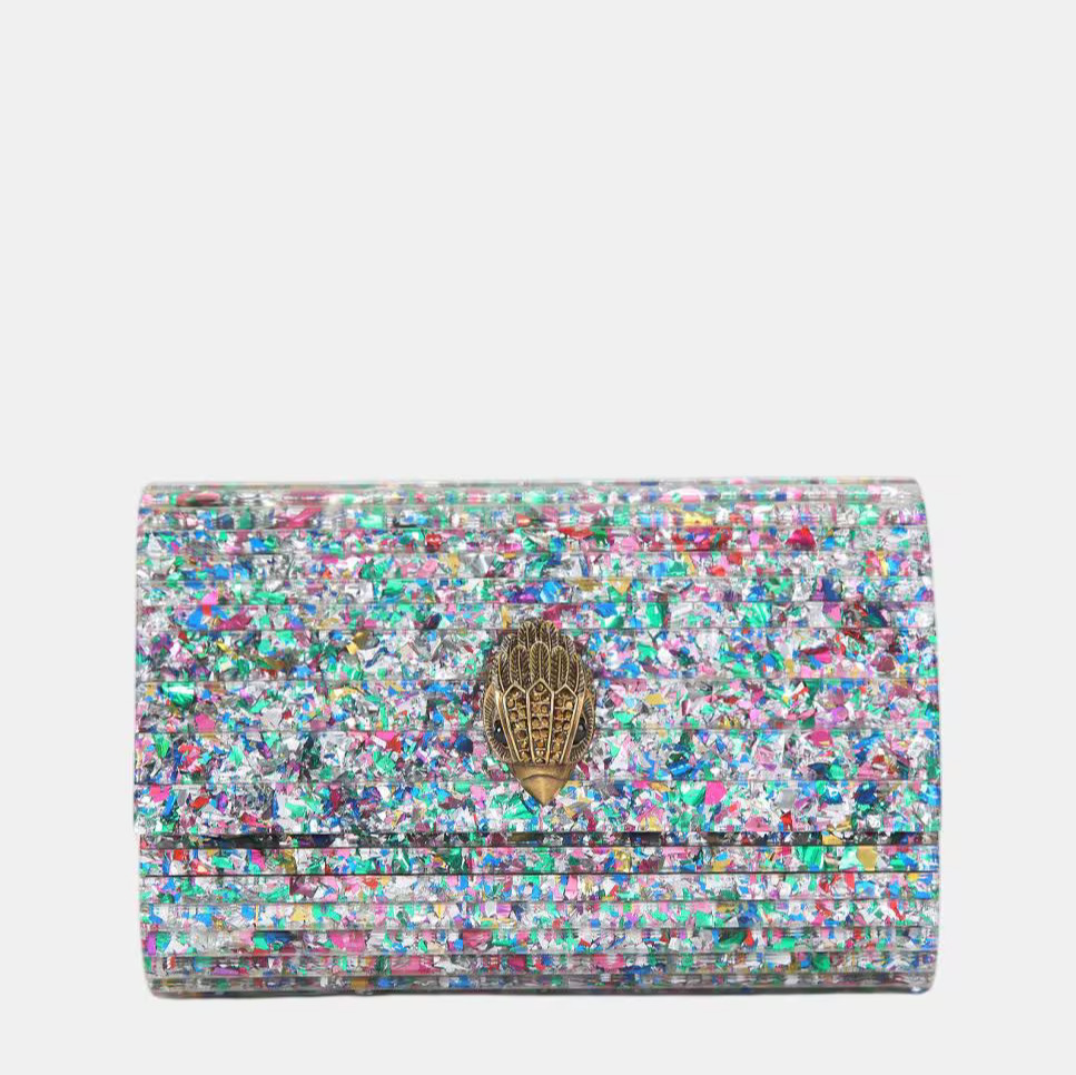 Kurt Geiger
Bolso clutch de fiesta mediano en plexiglass