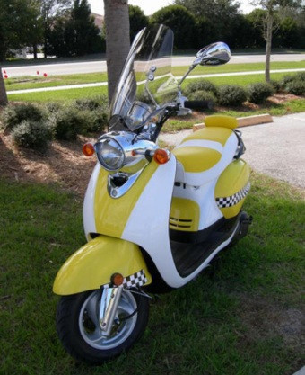 Taxi scooter
