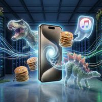 Nadie ve lo que ocurre en la trastienda de iOS, pero los ingenieros de Apple se lo pasan en grande. Han escondido dinosaurios y tortitas en el código