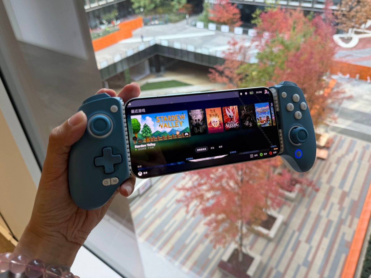 Interfaz de un móvil Xiaomi preparado para juego por streaming con Steam