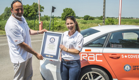 El Audi A6 2.0 TDI Ultra consigue un Récord Guinness tras recorrer 14 países europeos sin repostar