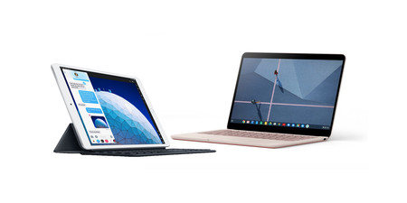 Pixelbook Go de Google vs iPad Air con Smart Keyboard: guerra de ordenadores con sistemas operativos alternativos