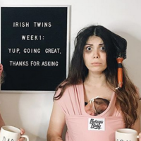 Las originales fotografías de una madre que retratan en clave de humor el embarazo y los primeros días de maternidad 