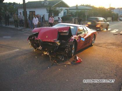 Ferrari Testarossa 512 TR en Colmenarejo