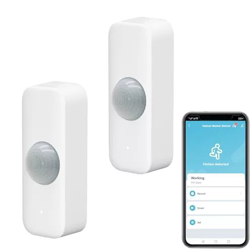 Sensor de movimiento Smart, WiFi sensor de movimiento PIR infrarrojo, pack de w