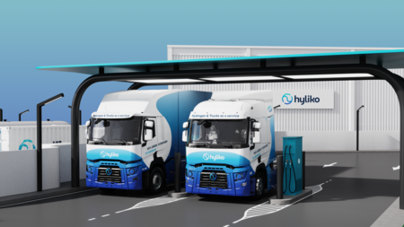 Hyliko camión de hidrógeno Toyota