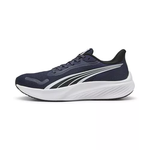 Puma - Pounce Lite, Zapatillas para Correr de Carretera Unisexo, Puma Navy-Puma Navy,