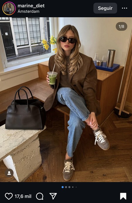 Zapatillas Marrones Bonitas Elegantes Vans Nuevas