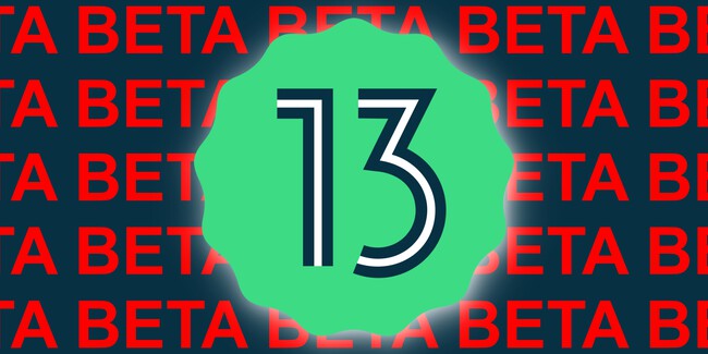 Beta Android 13