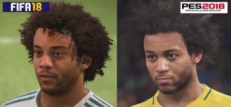 FIFA 18 frente a PES 2018: compara tú mismo las diferencias visuales y jugables 