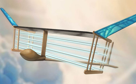 Este avión vuela sin partes móviles y es completamente silencioso