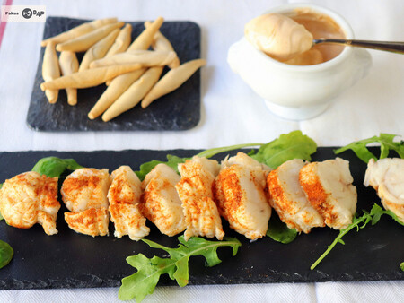 Rape alangostado, la mejor y más fácil receta de este trampantojo clásico de las navidades