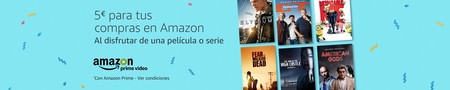 Consigue un código promocional de 5 euros gratis en Amazon al ver una película o serie en Prime Video