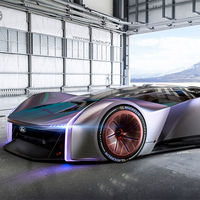 Ford desvela su bestia para los egames: un escultural coche virtual capaz de mutar su carrocería según el circuito