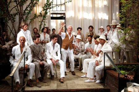 Deconstrucción elegante: Joseph Abboud y la inspiración de Turquía en su desfile de NY