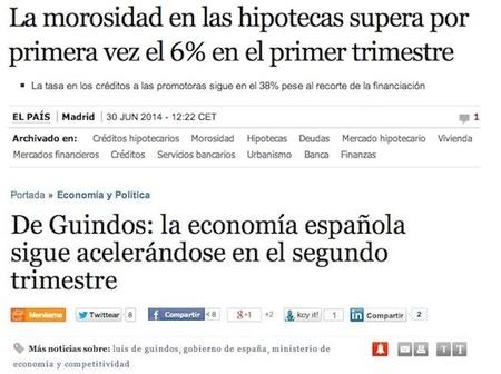 Dos noticias contradictorias hoy: macroeconomía vs microeconomía