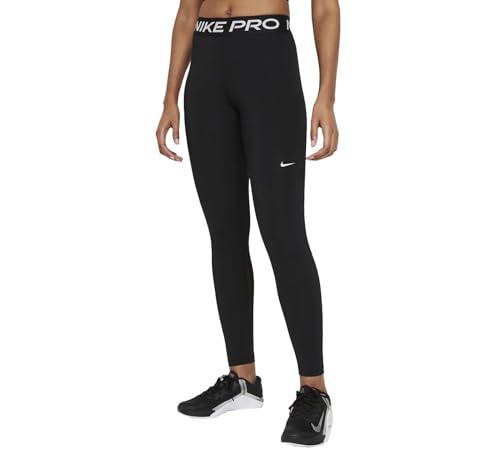 Nike Mujer Leggings, Black/(White), M