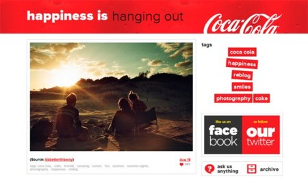 Así son las marcas en Tumblr: Coca-Cola