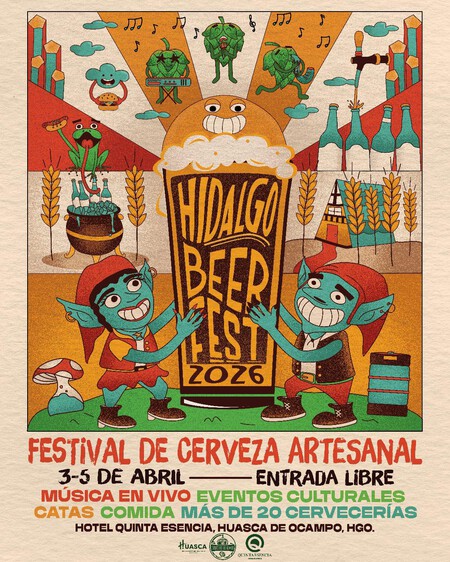 Cuándo y dónde se realizará el Hidalgo Beer Fest 2026 con las mejores bebidas, comida y buen ambiente a solo 2 horas de CDMX