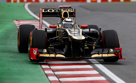 Kimi Raikkonen Canada 2012 Lotus