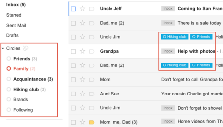Google le da aún más apoyo a su red social integrando Google+, Gmail y sus contactos