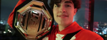 YoSoyPlex, invitado de lujo en la celebración de Topuria como campeón de UFC