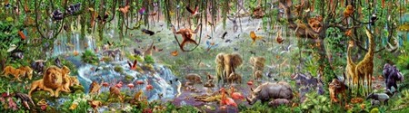El reto de Educa con las 33.600 piezas del puzzle de Vida salvaje