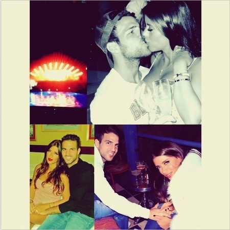 Qué tendrá Cesc Fábregas que tan contenta tiene a Daniella Semaan
