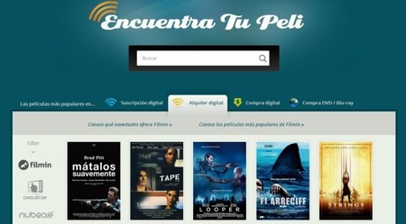 Encuentra Tu Peli, el buscador de películas y series bajo demanda