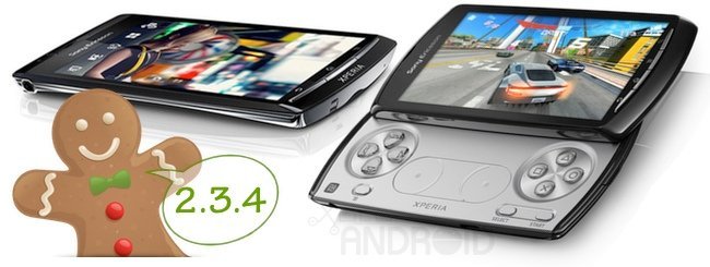 Gingerbread 2.3.4 para Xperia Arc y Xperia Play