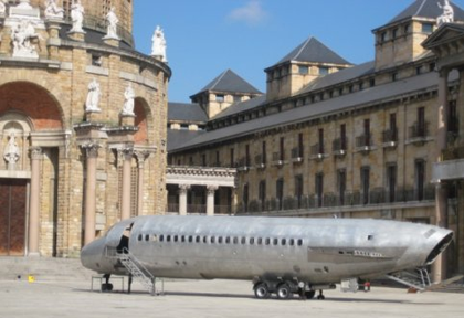 Un avión accidentado como espacio cultural