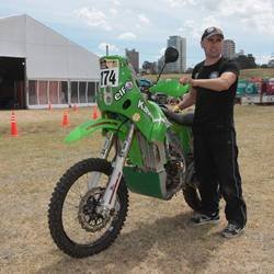Paco Martínez, un aragonés hecho a sí mismo en el Dakar 2012