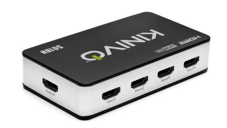 Kinivo 501BN, conmutador HDMI de 5 puertos