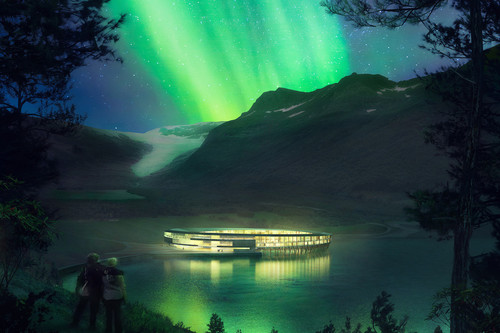 Un hotel con 360º de vistas al Ártico permitirá ver las mejores imágenes de Auroras Boreales