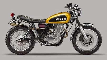Yamaha SR400 Scrambler by Luca Bar Design