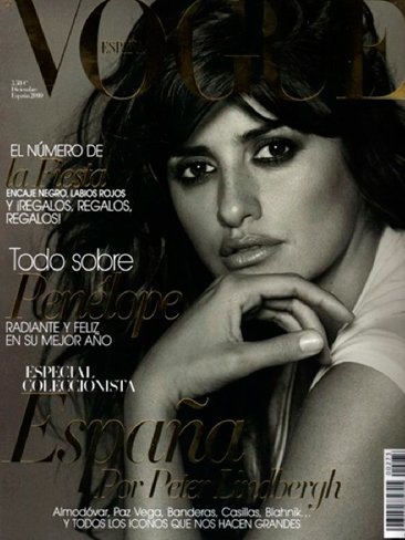 Penélope Cruz ha pasado de enseñar barriga en Vogue