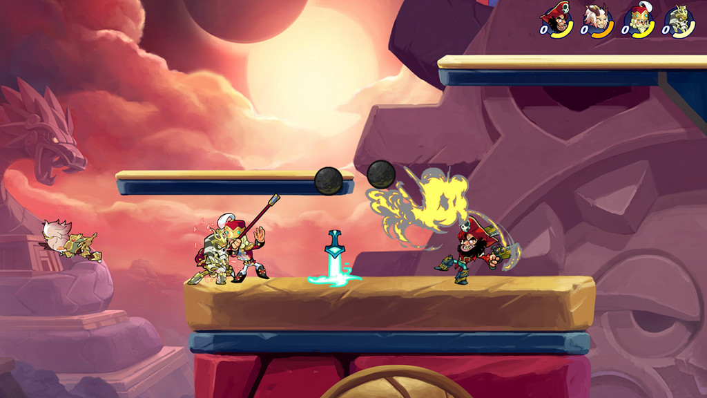 Los luchadores de la WWE repartirán tortas en Brawlhalla durante su nuevo evento crossover