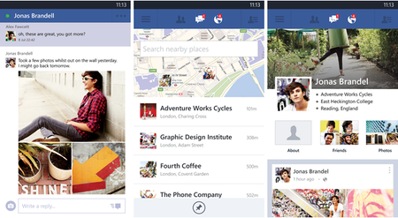 Facebook se actualiza en Windows Phone 8 con mejoras en fotos y mensajes