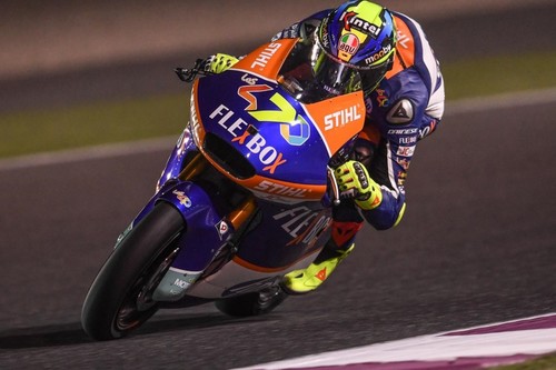 Impresionante estreno de Moto2: Baldasarri le gana por 26 milésimas a Thomas Luthi