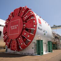 1.500 toneladas de peso, 100 metros de largo y un objetivo: excavar la Línea 11 de Metro en Carabanchel