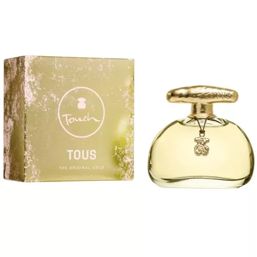 Tous TOUCH The Original Gold, Eau de Toilette para Mujer, Fragancia Floral Afrutada, 100 ml con Vaporizador, 04731061