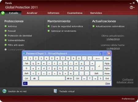 Nueva beta de Panda Global Protection 2011